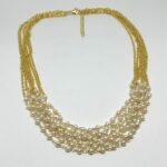 COLLAR EXCLUSIU OR PERLES 7TIRES