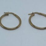 arracades or groc aro clàssic tanca catalana 2,5cms