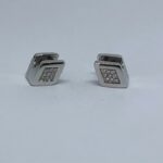 ARRACADES OR BLANC DIAMANTS CRIOLLA TRIANGLE