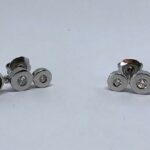 ARRACADES OR BLANC DIAMANT TURMALINA CASCADA