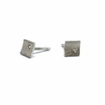 ARRACADES OR BLANC DIAMANT CUADRAT