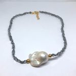 Collar hematites perla mundi