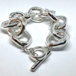 Braçalet plata globus