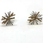 Arracades or plata niu