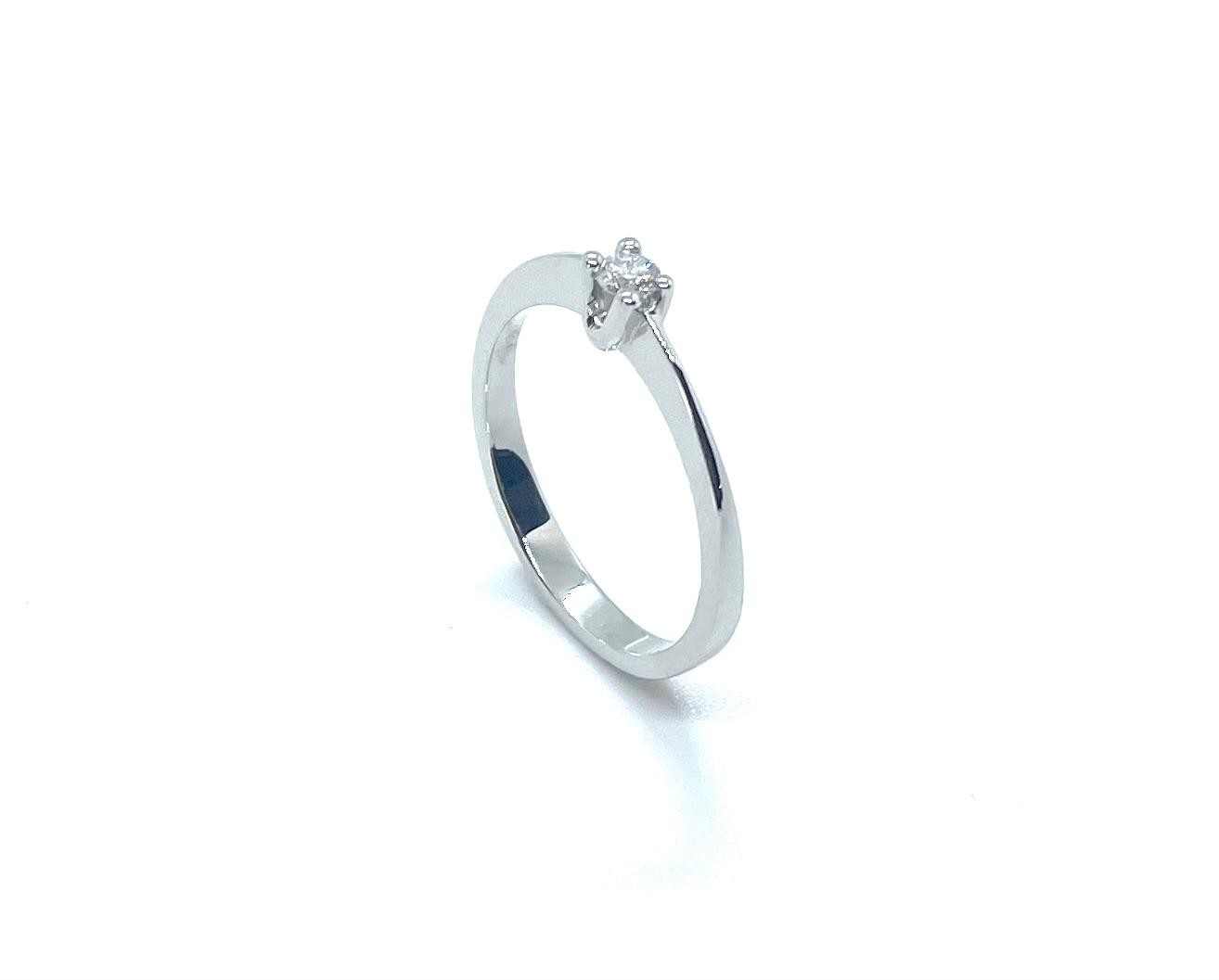 Anell or blanc diamant - Imatge 3