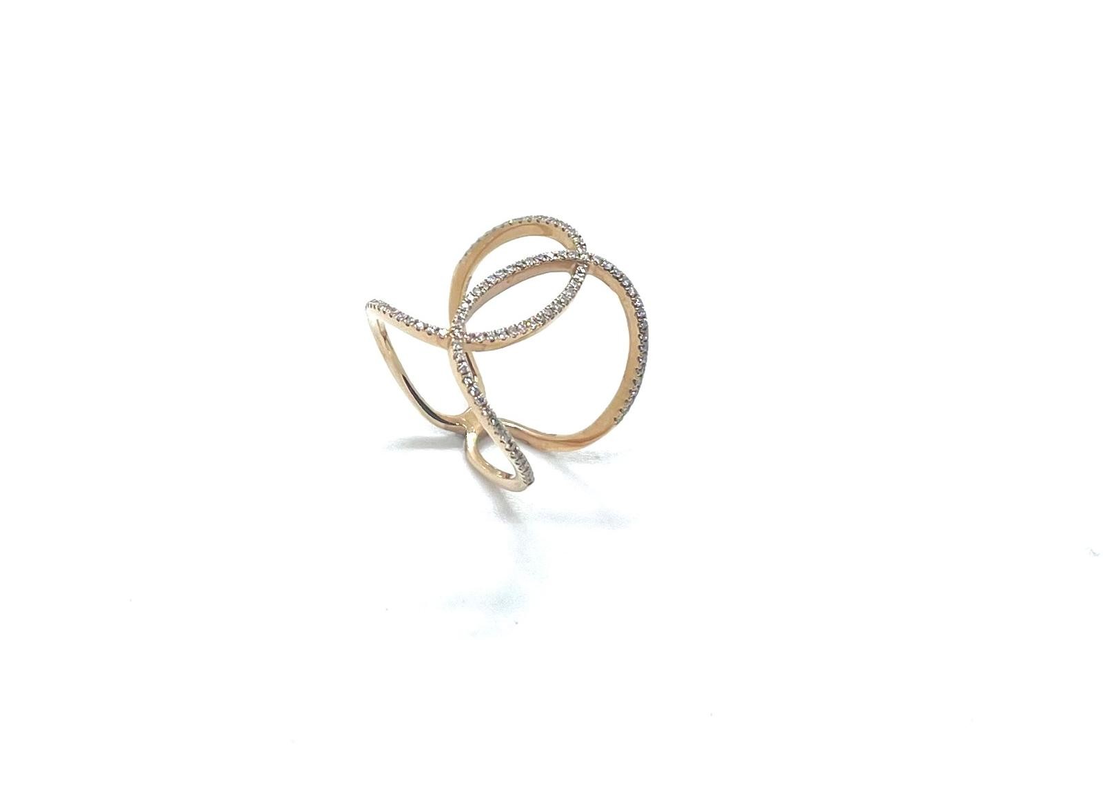 Anell or rosa diamants - Imatge 2