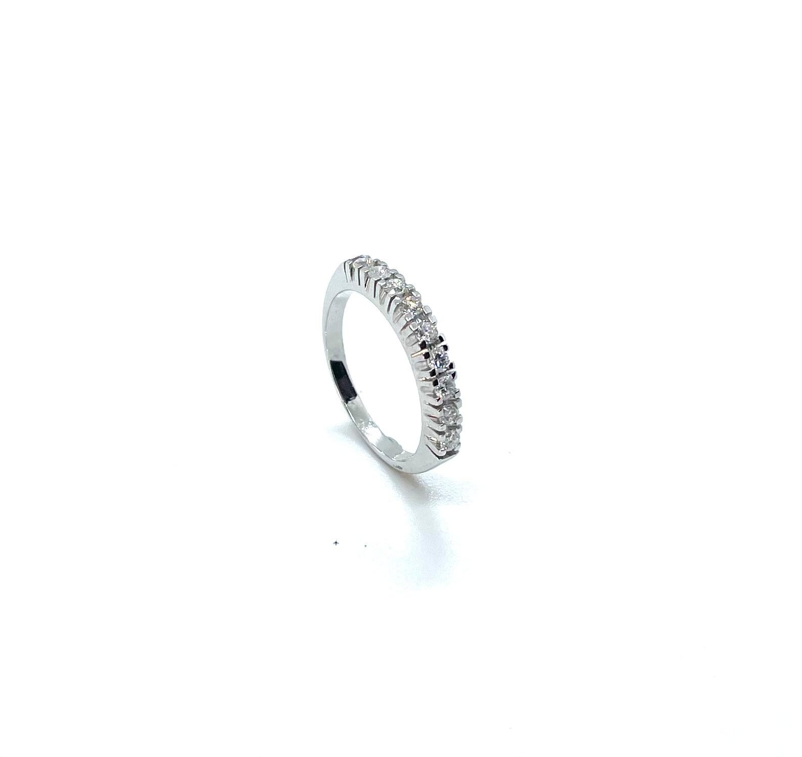 Anell or blanc diamants - Imatge 3