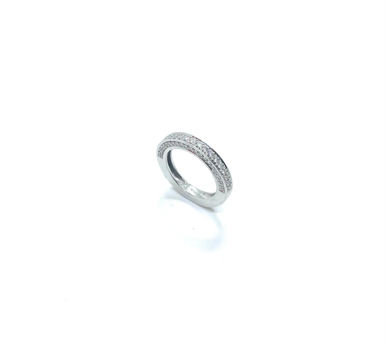 Anell or blanc diamants - Imatge 4