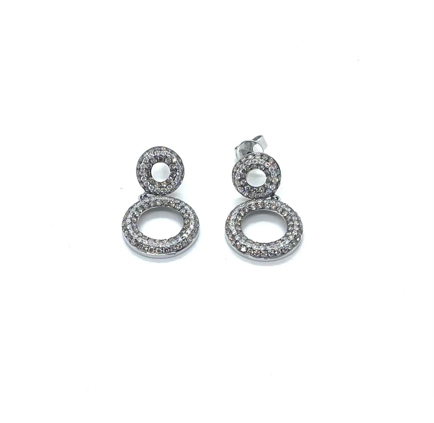 Arracades or blanc diamants - Imatge 2