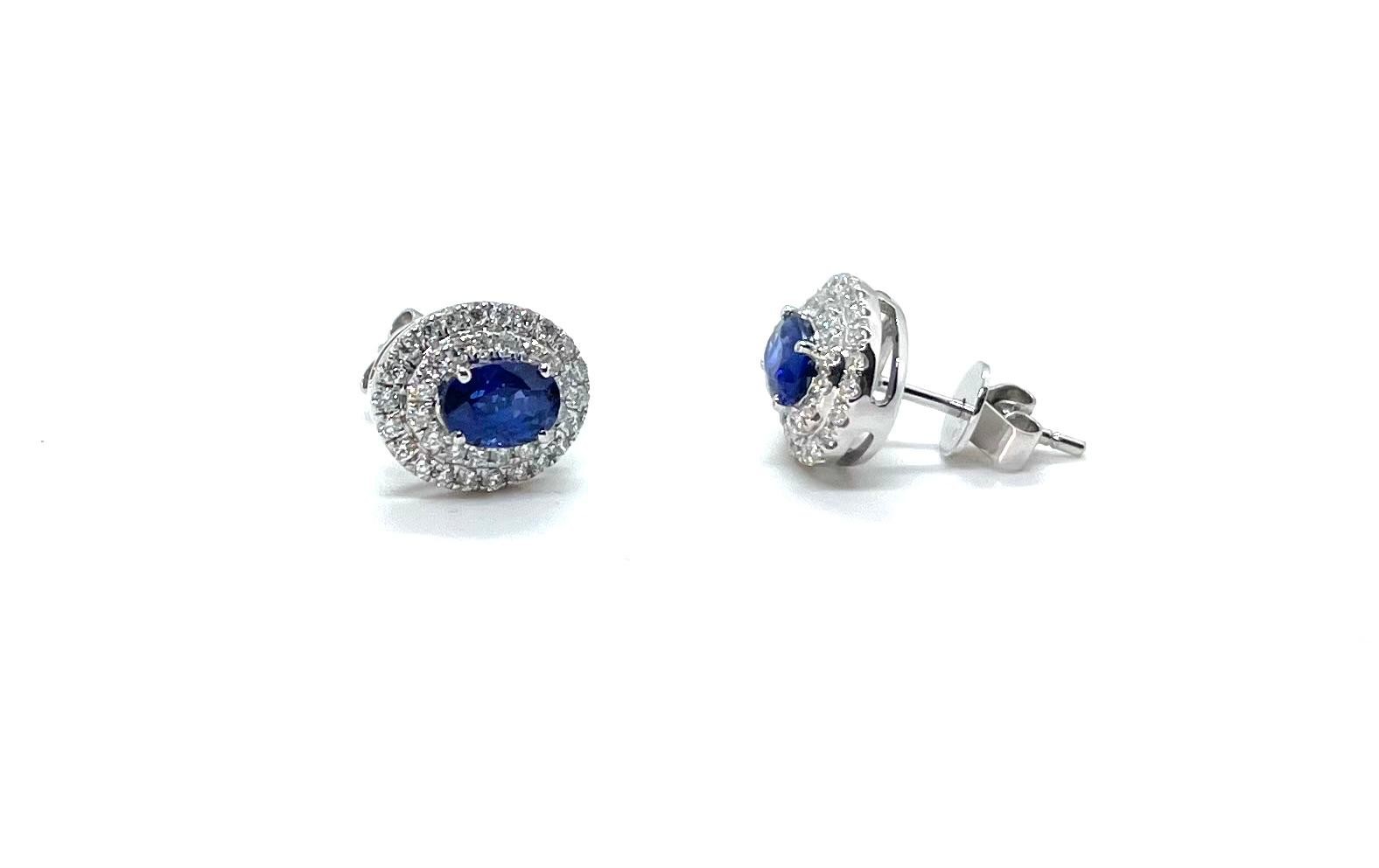 Arracades or groc 18kt diamants i sàfir rosa - Imatge 2