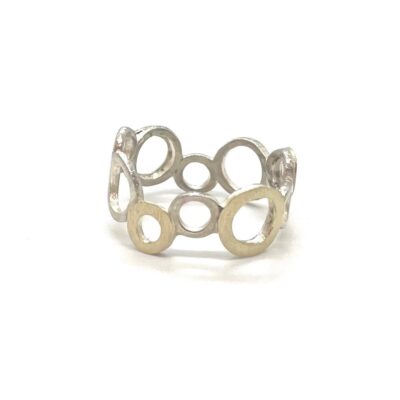 Anell plata or 18kt