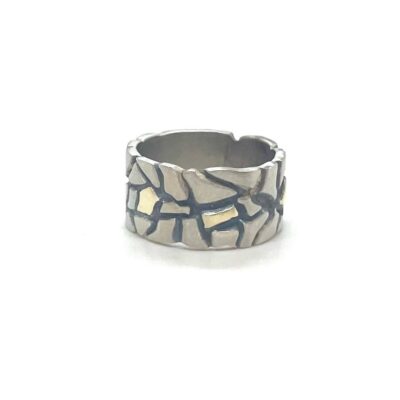 Anell plata or 18kt